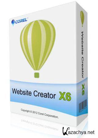 Corel Website Creator X6 v.12.50.0000.5126 (2013/Rus)