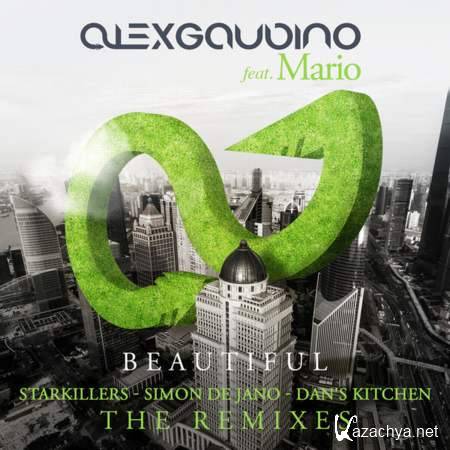 Alex Gaudino feat. Mario - Beautiful (Starkillers Remix) [2013, MP3]