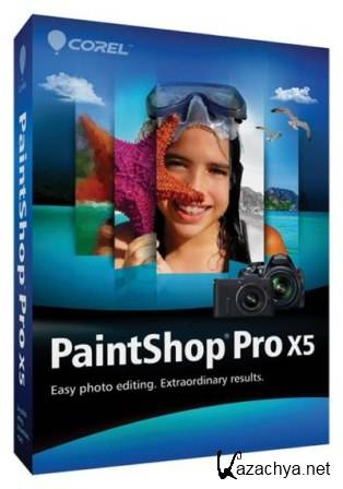 Corel PaintShop Pro X5 SP1 v.15.1.0.10 (2013/Rus)