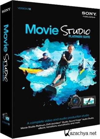Sony Movie Studio Platinum 12 Suite 32/64bit (2013/Rus)