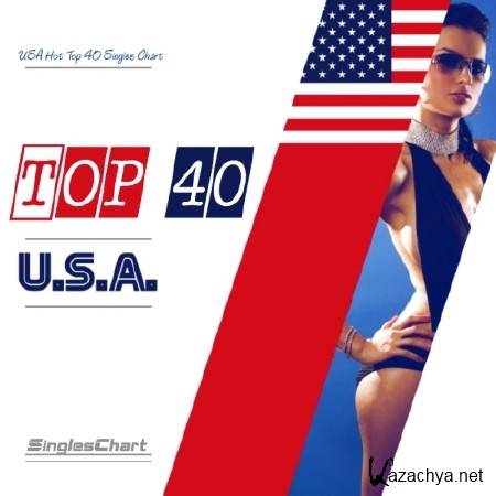 USA Hot Top 40 Singles Chart 3 August (2013)