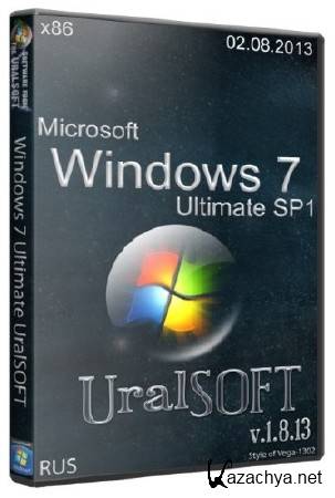 Windows 7 x86 Ultimate UralSOFT v.1.8.13 (RUS/2013)