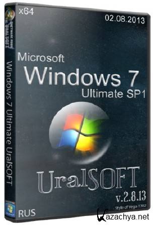 Windows 7 x64 Ultimate UralSOFT v.2.8.13 (RUS/2013)