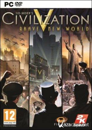 Sid Meier's Civilization V: Brave New World v.1.0.3.18+ DLC (2013/Rus/Eng/Repack by Crazyyy)