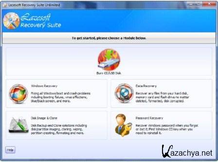 Lazesoft Recovery Suite Unlimited Edition v.3.4.1(2013/Eng)
