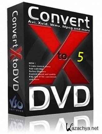 VSO ConvertXtoDVD 5.0.0.74 Final (2013)  + Portable