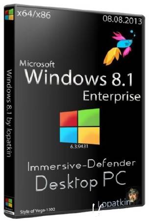Microsoft Windows 8.1 Enterprise x86/64 Immersive-Defender Desktop PC (RUS/2013)