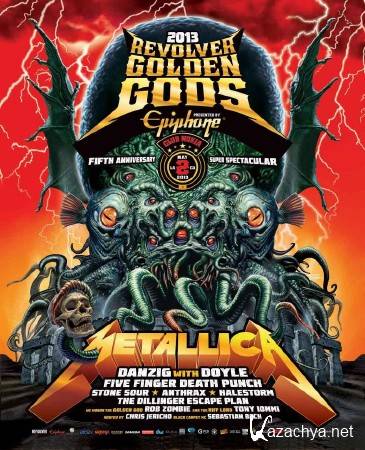 Metallica - Live at Revolver Golden Gods Awards (2013) HDTVRip (720p)