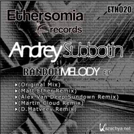 Andrey Subbotin - Random Melody (Alex Van Deep Sundown Remix) [01.08.13]