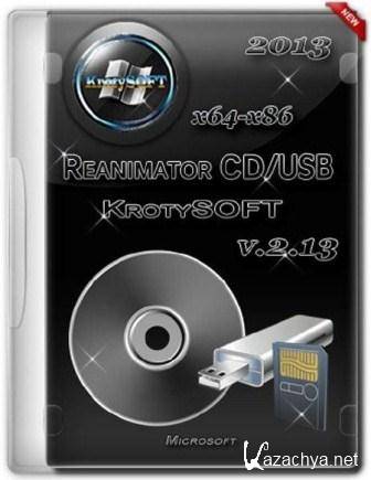 Reanimator CD / USB KrotySOFT v.2.13 (2013/Rus)