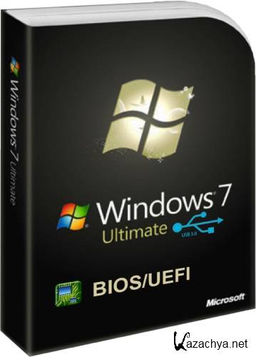 Windows 7 USB 3.0 UEFI X64 SP1 V.2 +Acronis Disk Director 11 Update 2 (2013/RUS)