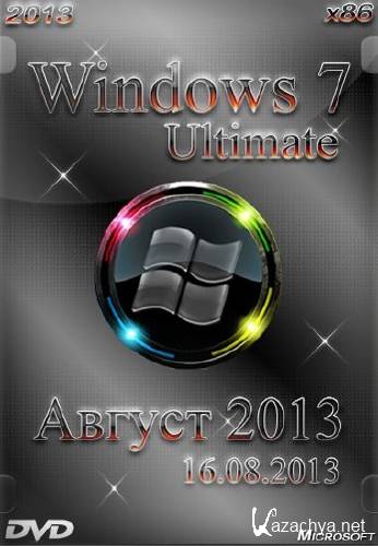Windows 7 Ultimate SP1 x86 by Loginvovchyk   RUS (08.2013)