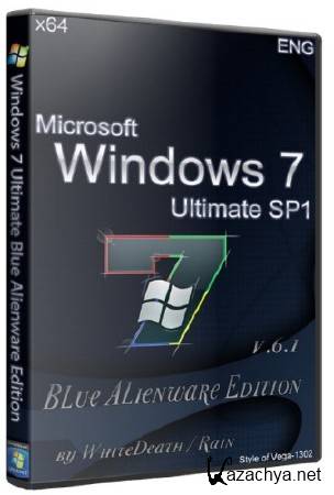 Windows 7 Ultimate Blue Alienware Edition SP1 x64 (2013/ENG)