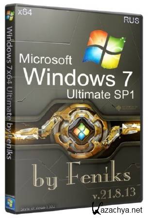 Windows 7 x64 Ultimate by Feniks v.21.8.13 (2013/RUS)