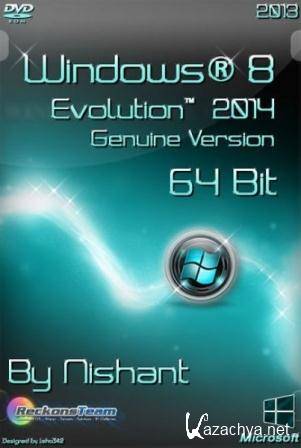 Windows 8 Evolution 2014 Genuine Version By Nishant x64