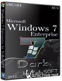 Windows 7 SP1 Enterprise Dark x86/x64 by YelloSOFT