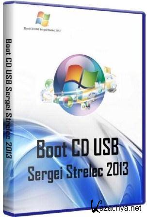 Boot CD + USB Sergei Strelec 2013 v.3.7 (2013/Rus/Eng)