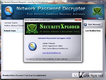 Network Password Decryptor v6.0