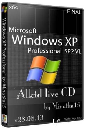 Windows XP Professional x64 Edition SP2 VL (28.08.13/RUS/ENG)
