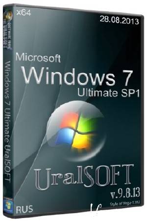 Windows 7 x64 Ultimate UralSOFT v.9.8.13 (RUS/2013)