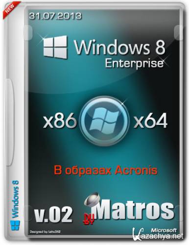 Windows 8 x64/x86 by Matros   Acronis (2013/RUS)