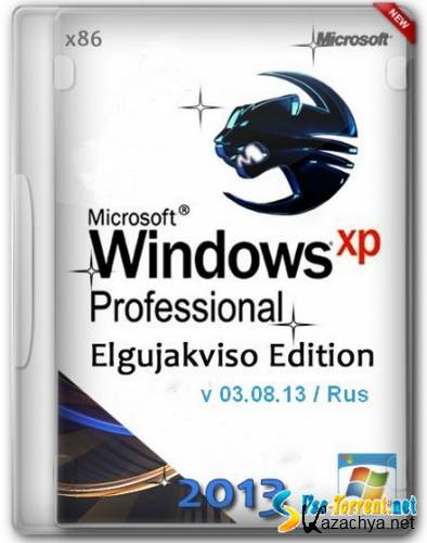 Windows XP Pro SP3 x86 Elgujakviso Edition (v03.08.13) 