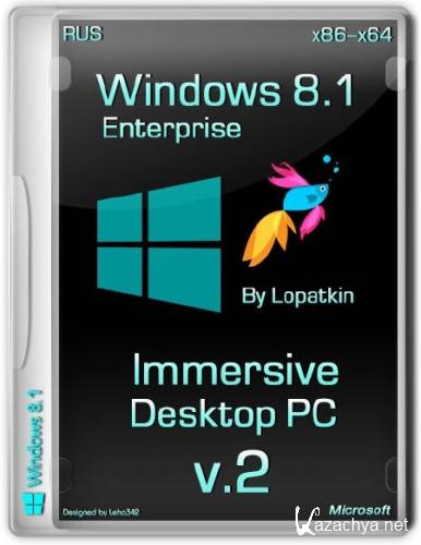 Windows 8.1 Enterptise x86/64 Immersive Desktop PC 2 by LBN