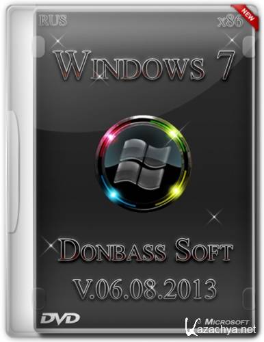 Windows 7 Ultimate SP1 x86 DonbassSoft v.6.8.13 (x86/2013)