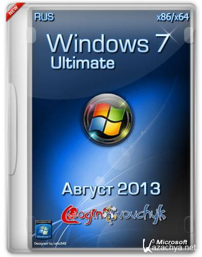 Windows 7 Ultimate SP1 x64/x86 by Loginvovchyk    ( 2013)