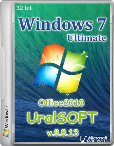 Windows 7 x86 Ultimate Office2010 UralSOFT v.6.8.13 (2013/RUS)