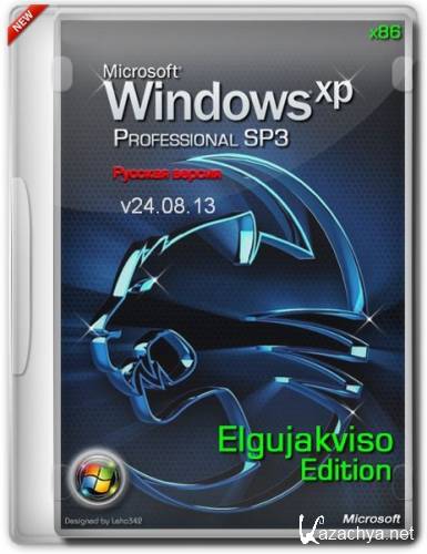 Windows XP Pro SP3 x86 Elgujakviso Edition (2013/RUS)