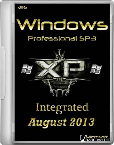 Windows XP Professional SP3 Integrated August 2013 (x86/RUS/ENG)