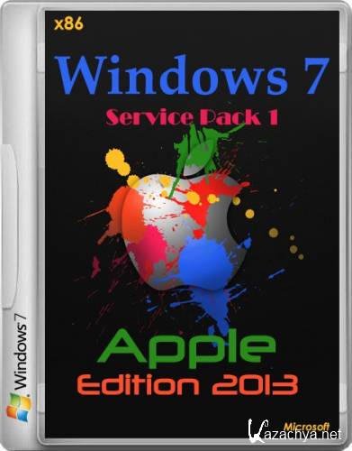 Windows 7 Ultimate Sp1 Apple Edition 2013 (x86/ENG/RUS)