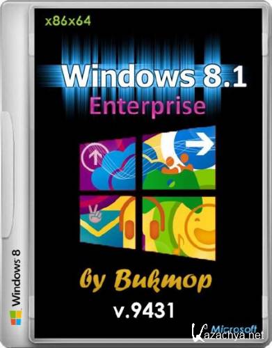 Windows 8.1 Enterprise 9431 by Bukmop (x64/RUS/2013)