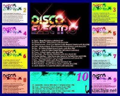 Disco Electro - Synth Disco Classics 70's & 80's (10CD) (2013)