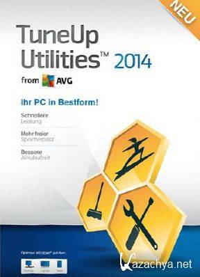 TuneUp Utilities 2014 v 14.0.1000.88 Final RePacK + Portable by BoforS (Rus) (2013)