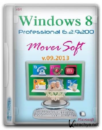 Windows 8 Pro x64 MoverSoft (09.2013/RUS)