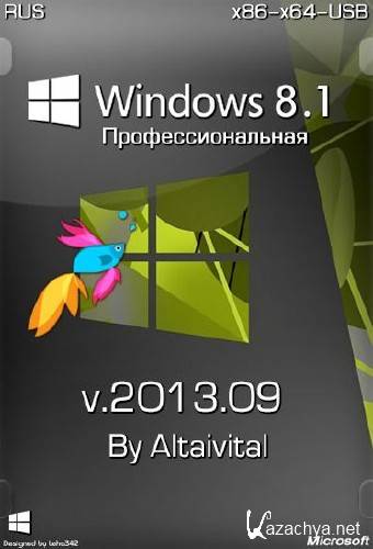 Windows 8.1  x86-x64-USB by Altaivital RUS (02.09.2013)