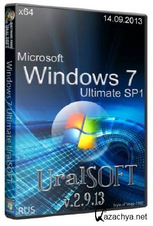 Windows 7 x64 Ultimate UralSOFT v.2.9.13(2013/RUS)