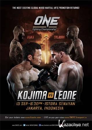 ONE FC 10: Champions and Warriors (2013) WebRip