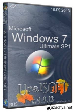 Windows 7 x64 Ultimate UralSOFT Updated v.4.9.13 (RUS/2013)