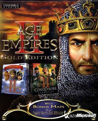 Age of Empires II - The Age of Kings + The Conquerors (1999-2013/Rus/Repack  MOP030B)
