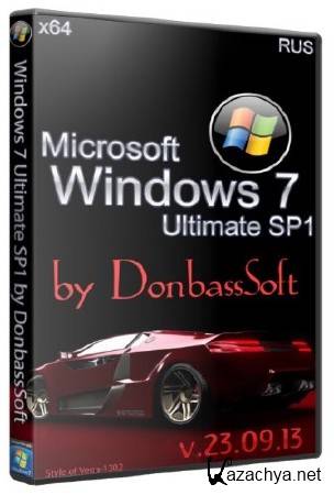 Windows 7 Ultimate SP1 x64  DonbassSoft v.23.09.13 (2013/RUS)