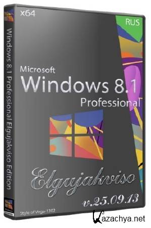 Windows 8.1 Pro x64 Elgujakviso Edition v25.09.13 (RUS/2013)