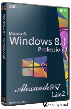 Windows 8.1 Professional Lite2 by Alexandr987 (x86/RUS/2013)