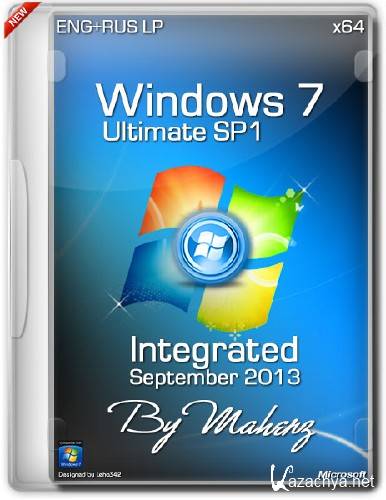 Windows 7 Ultimate SP1 x64 Integrated September 2013 By Maherz