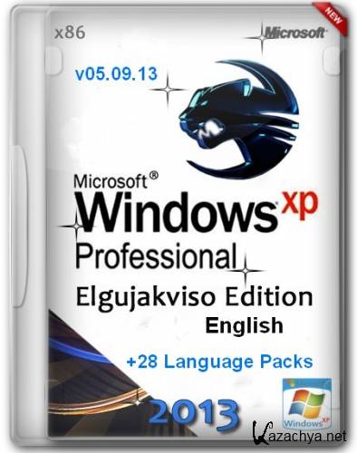 Windows XP Pro SP3 x86 Elgujakviso Edition v05.09 (2013/RUS)