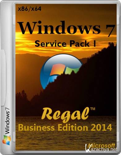 Windows 7 Professional Regal Business Edition 2013 SP1 (x86/x64/ENG + RUS LP)