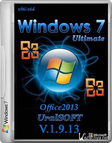 Windows 7 Ultimate Office2013 UralSOFT v.1.9.13 (x86/x64)