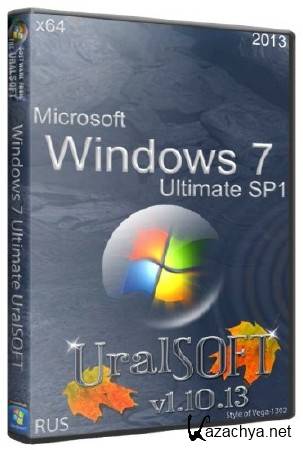 Windows 7 x64 Ultimate UralSOFT v1.10.13 (RUS/2013)